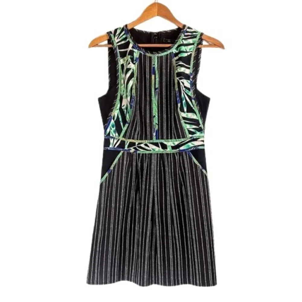 BCBGMaxAzria Cristalle Sleeveless Cotton Dress NWT